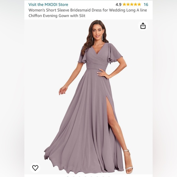 Dresses & Skirts - NWT Chiffon bridesmaid dress